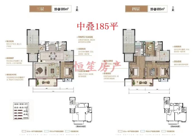 急卖！锦尚府中叠 朝南三间 送车位 