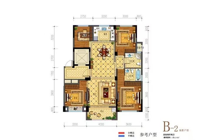 望玥府中楼层125平方+车位238万