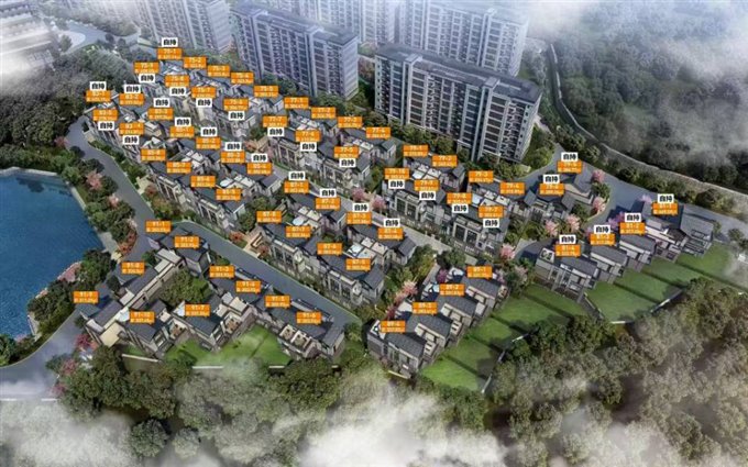 银杏小镇商业别墅 花园面积250平