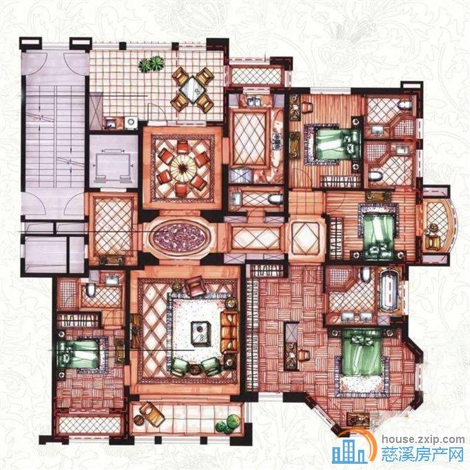 凯旋门LW位置220平白坯车位408万