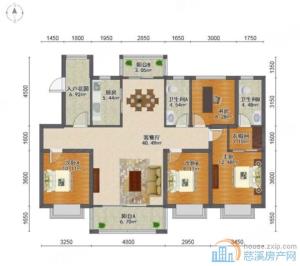 天誉华府143平一梯一户一口价235万