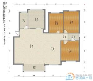 虞波北园复式带阁楼220平 送车库 
