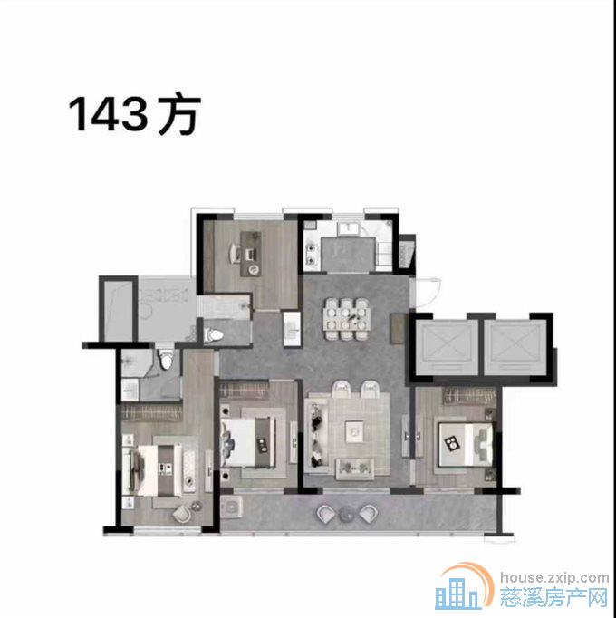 万固臻悦府东区143平黄金楼层320万