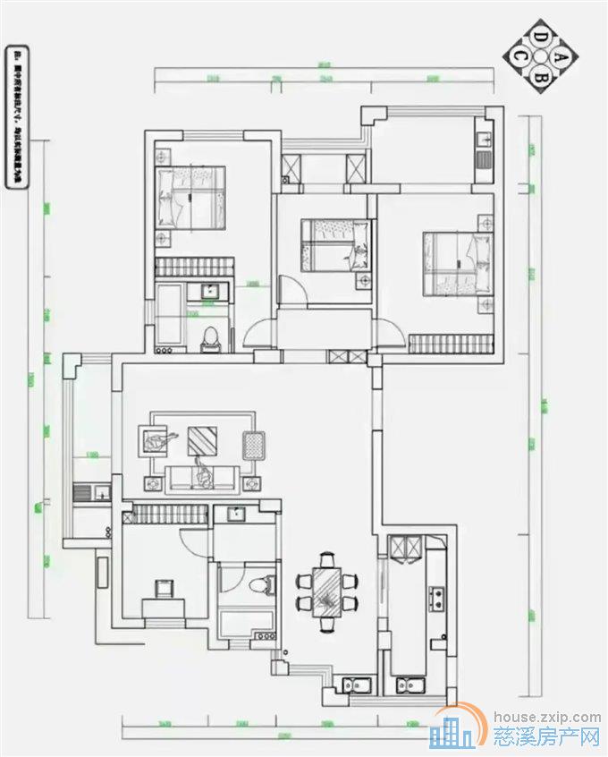 嘉景园景观楼层 视野无敌159平165万