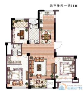 元亨雅园 朝南吾悦商圈 三开间朝南