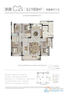 慈澜府二楼183平