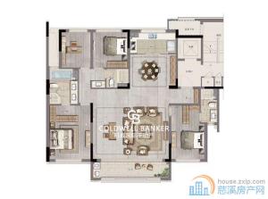慈澜府洋房185.5平 290万送大露台
