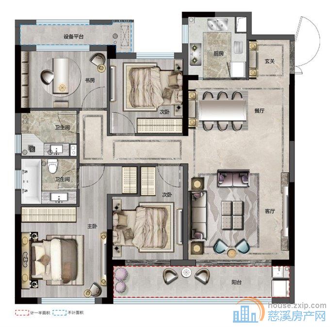 红星檀府   边套  满2年