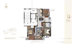 阳光城翡丽湾3室2厅2卫