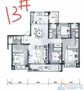 卓越湖樾云著172平方低楼层268万