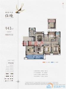 新出！江南大院洋房 朝南四间 性价比高