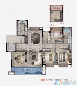 江南大院 洋房143平268万带车位