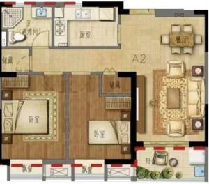 捡漏 卓和佳苑 满两年，带车位储藏间