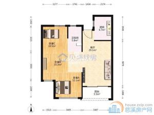 江滨之城 江景苑102平方119万