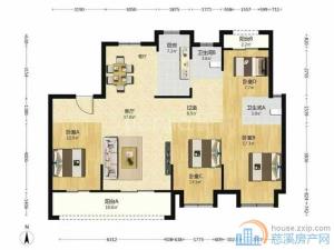 珑玥府143平车位一间