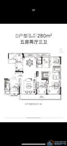 泊誉大平层 272平 508万 三车位 