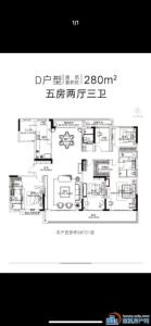 新城河泊誉里 洋房大平层 带车位三只
