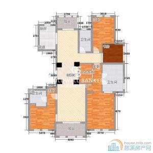 缔景湾164平方168万 中等装修