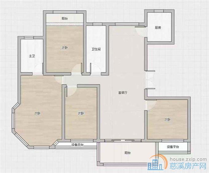 新潮塘南苑160平楼层好车位储158万