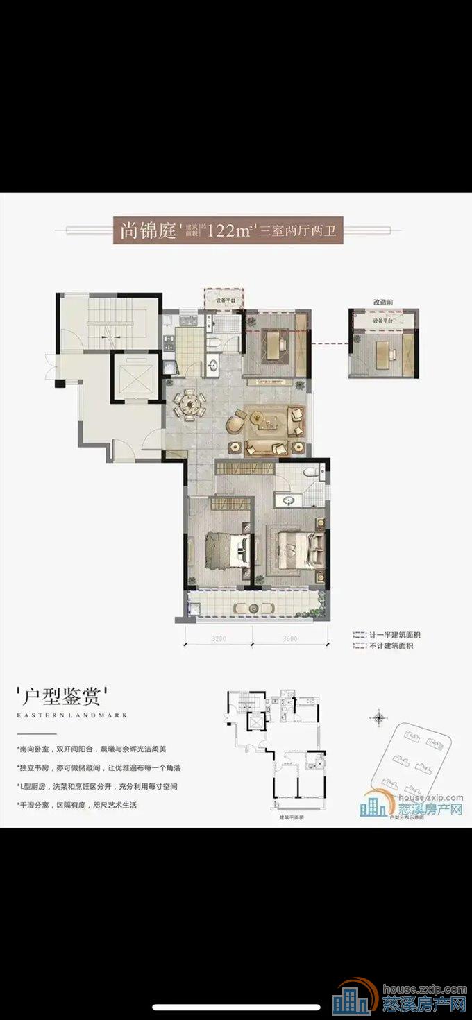 新城河东越府 122平 178万 楼层好