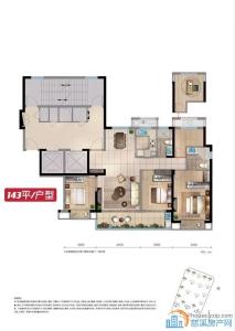 中交玉宸园 143平带车位199万楼层好