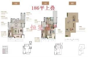 省心好房！锦尚府上叠 豪装带地暖 拎包住
