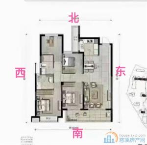 江滨江岸臻园 143平 170万 楼层好