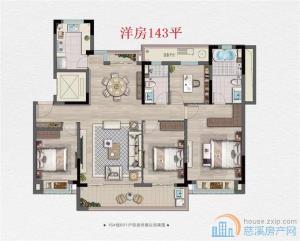 送60平花园！湖樾云著花苑洋房 拎包入住