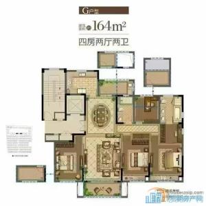阳光城二期中间位164平次顶楼226万