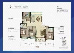 天铂佳苑电梯洋房143平好楼层带车位