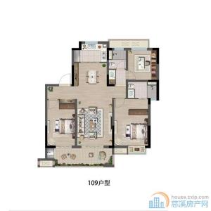 新力帝泊湾 洋房 110平 99.8万