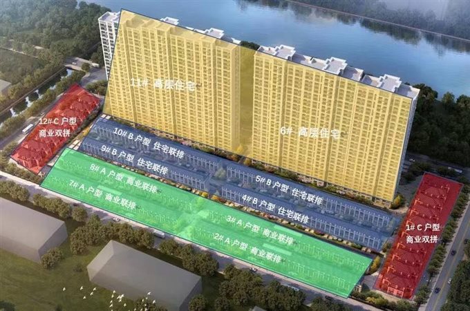 君塘名筑别墅157平方送院子