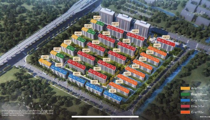 上东辰府洋房135平方