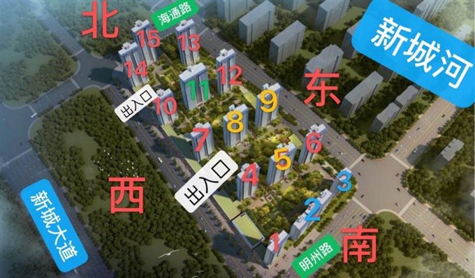 新河坊板块泊蔚里151平235万超低总价