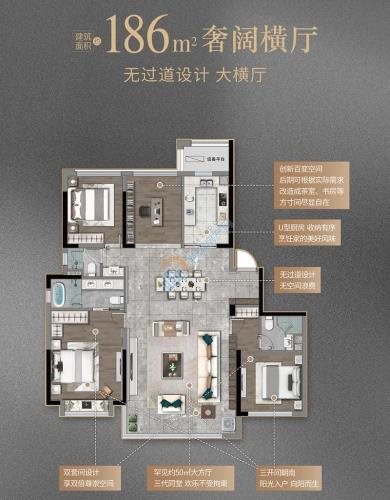全小区ZUI便宜紫阙台大平层独家钥匙在