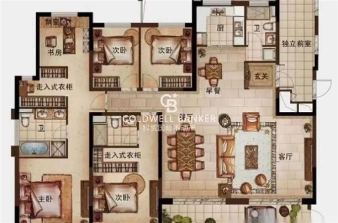 天悦湾，220平豪华装修