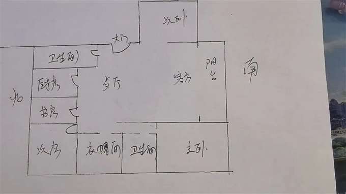 清泰公寓南区152平135万送车库