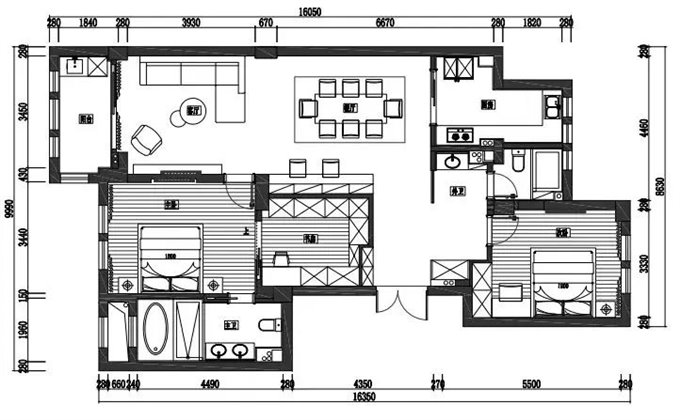 双囍花园143平208万送车位精装修