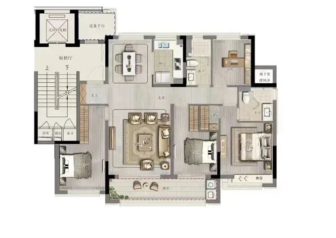 急卖 慈澜府5层洋房带车位 黄金楼层