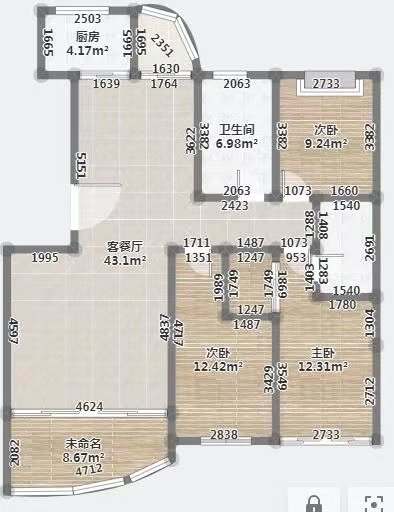 捡漏  东方明珠城 南北通透 黄金楼层