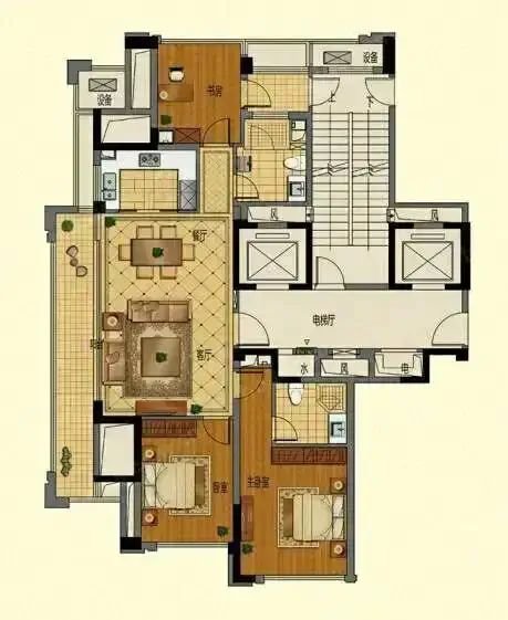绿城诚园 精装147平方169万 好楼层
