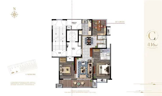 特价 阳光城翡丽湾 一梯一户 赠送面积大