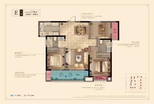 吾悦首府 户型图