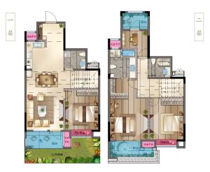 吾悦首府 户型图