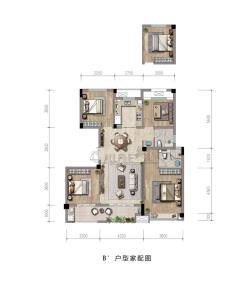 青溪云庐 户型图