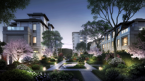 香湖丹堤花园 效果图