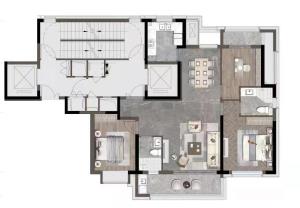 水映天成 户型图