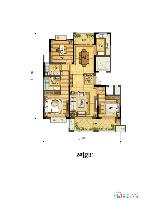 众安山水苑 户型图