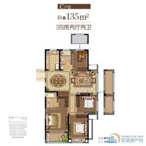 元亨雅园2期 户型图