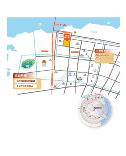 杭州湾乐龄公寓 周边配套图